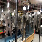 Wing Ribs hanging to dry